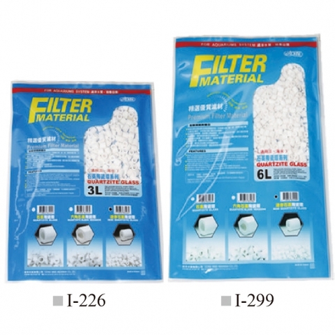 Sứ lọc nước hồ cá - Ista Mini Quartzite Glass