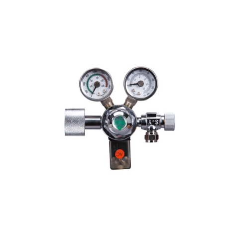 Van điều tiết CO2 + Selenoid - Isat CO2 Controller ( Twin Gauge ) - Face Side