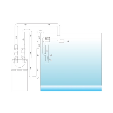 Lọc ván bằng thủy tinh - Ista Glass Surface Skimmer