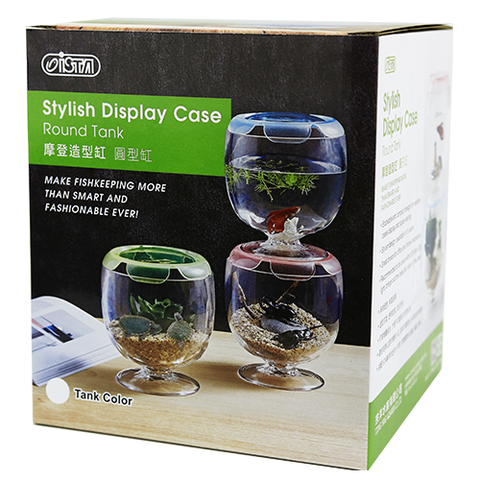 Hồ cá Betta tròn - Ista Stylish Display Case - Round Tank