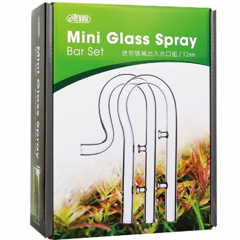 Bộ đầu phun bằng thủy tinh mini - Ista Mini Glass Spray ( Ø 12mm )