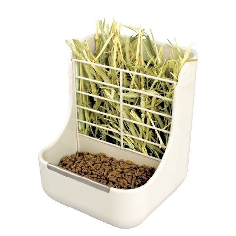 Gex Food & Grass DX Box - Máng chứa cỏ và thức ăn viên cho Thỏ