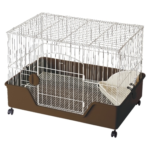 Gex Flat Floor Rabbit Cage 70 With Toilet - Bộ lồng Thỏ ( 71x50x46cm)