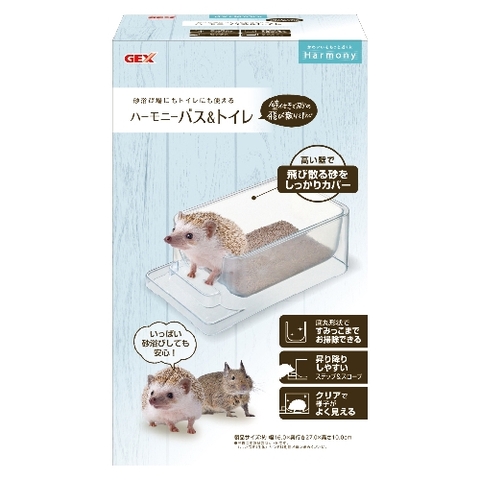 Gex Harmony Bath and Toilet - Nhà tắm và vệ sinh dành cho Nhím