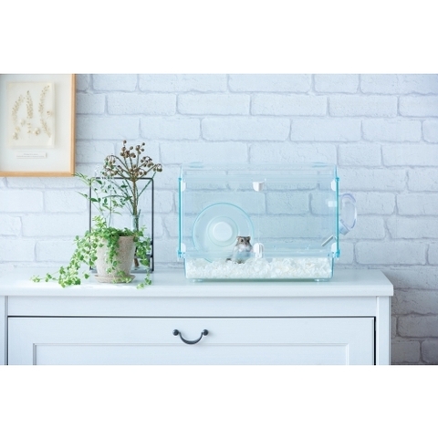 Gex Harmony Cage 360 Plus  - Bộ lồng Hamster bằng thủy tinh ( 36x22x26cm)