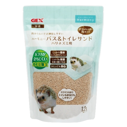 Gex Bath and Toilet Sand for Hedgehock - Cát tắm và vệ sinh dành cho Nhím 1.2 liter