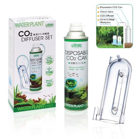 Bộ cung cấp CO2 bình 0.5 lít (dùng 1 lần) - Ista CO2 Supply Set 0.5 L