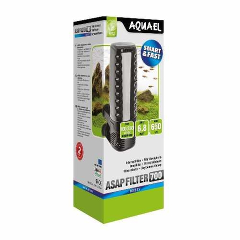 Máy lọc góc hồ cá cảnh - Aquael ASAP 700 ( 6.8W - 650 l/h )