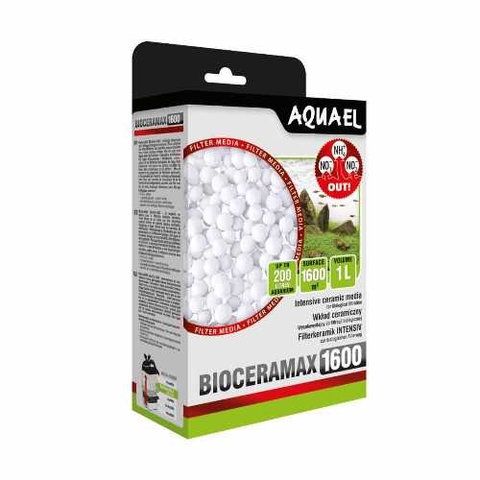 Sứ lọc nước hồ cá cảnh - Aquael BioCeramax UltraPro 1600 - 1 lít