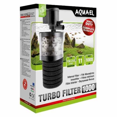 Máy lọc góc hồ cá cảnh - Aquael Turbo Filter 1000 ( 11W - 1.000 l/h )