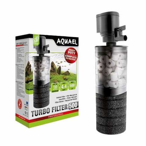 Máy lọc góc hồ cá cảnh - Aquael Turbo Filter 500 ( 4.4W - 500 l/h )