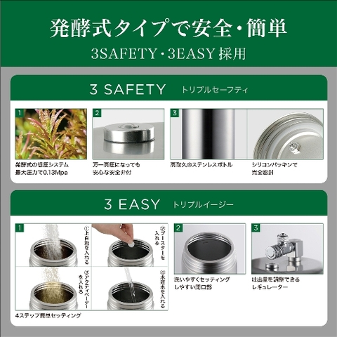 Bình CO2 Inox dùng bột CO2 - Gex BIO CO2