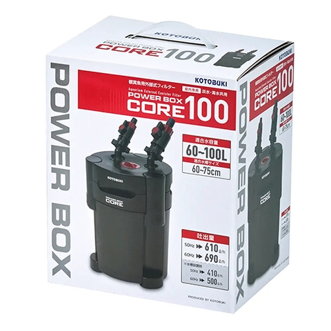 Lọc thùng hồ cá cảnh - Kotobuki Power Box Core 100 Filter ( 8W - 610 l/h )