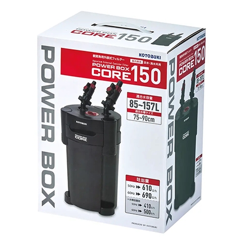 Lọc thùng hồ cá cảnh - Kotobuki Power Box Core 150 Filter ( 9W - 690 l/h )