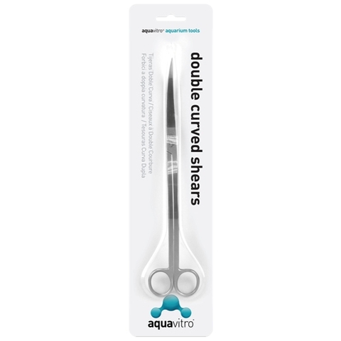 Kéo tỉa cây thủy sinh - Aquavitro Double Curved Shears 25cm