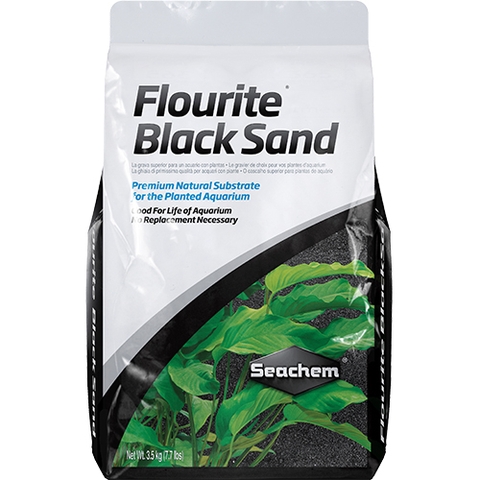 Nền trồng cây thủy sinh - Seachem Flourite Black Sand