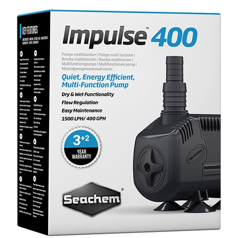 Máy bơm nước cao cấp - Seachem Impulse 400 ( 23W - 1500 lít / giờ )