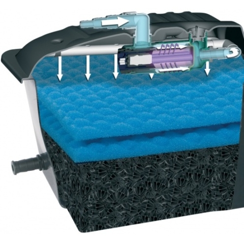 Máy lọc thùng hồ cá Koi - Aquael KLAR JET Pond Filter 5000 + UVC