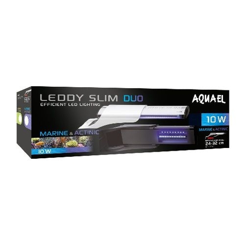 Đèn LED kẹp hồ cá biển - Aquael LEDDY Slim DUO Marine + Actinic ( 10W )