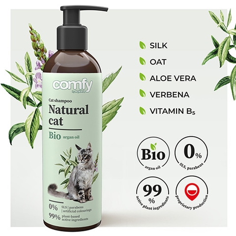 Dầu tắm - Compy Natural Cat 250ml