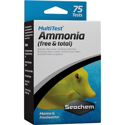 Test nồng độ ammoniac - Seachem MultiTest: Ammonia