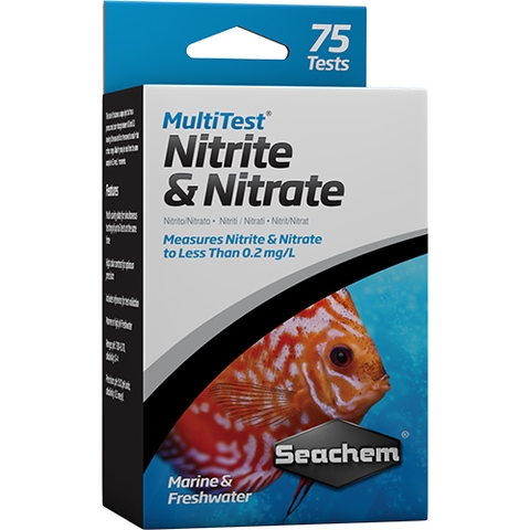 Test nồng độ Nitrite & Nitrate - Seachem MultiTest: Nitrite & Nitrate