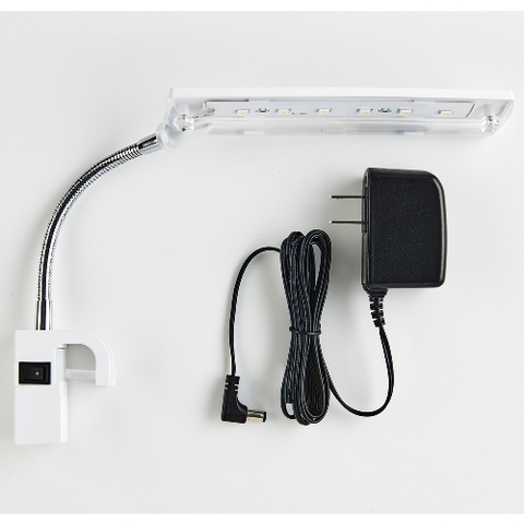 Đèn kẹp LED trắng - Clear LED Ecolio Power Arm