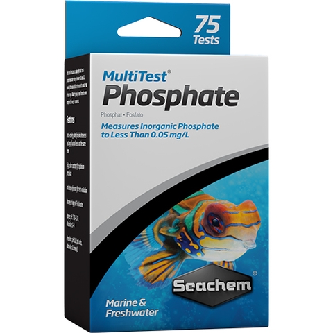 Test nồng độ Phosphate - Seachem MultiTest: Phosphate