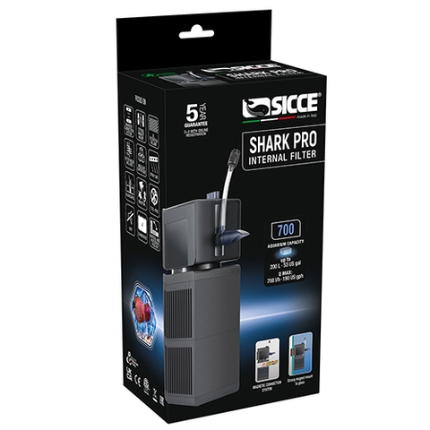 Máy lọc nước hồ cá - Sicce Shark PRO 700 - 700 l/h ( 7W )