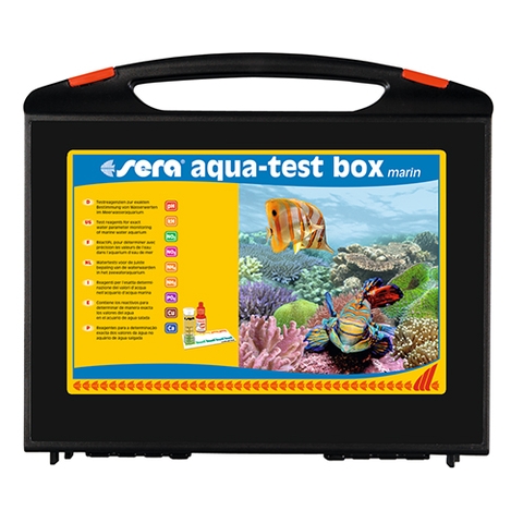 Bộ test 9 chỉ tiêu dùng cho nước mặn - Sera Aqua Test Box Marin ( +Ca )