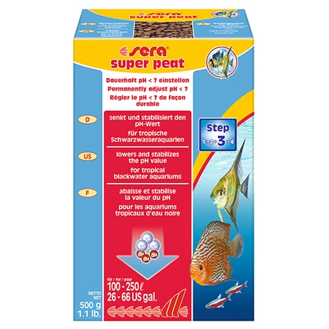 Vật liệu lọc làm mềm nước - Sera Super Peat - 500g
