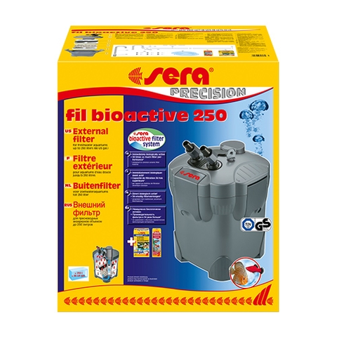 Lọc Thùng hồ cá cảnh 250 ( 22W- 750 l/h  ) - Sera Fil Bioactive 250