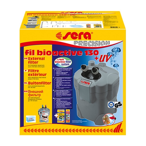Lọc Thùng hồ cá cảnh 130 UV ( 16W - 300 l/h ) - Sera Fil Bioactive 130 + UV
