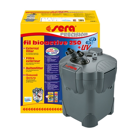 Lọc Thùng hồ cá cảnh 250 UV ( 27W - 750 l/h  ) - Sera Fil Bioactive 250 + UV