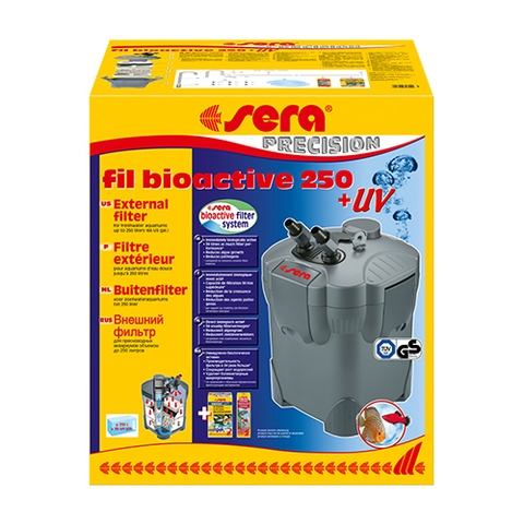 Lọc Thùng hồ cá cảnh 250 UV ( 27W - 750 l/h  ) - Sera Fil Bioactive 250 + UV