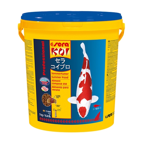 Thức ăn cho cá Koi ( tăng trọng ) - Sera Koi Professional Summer Food