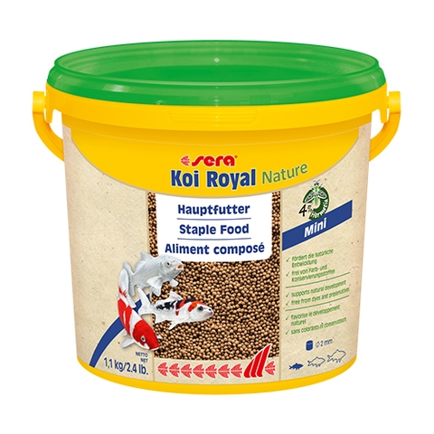 Thức ăn cho cá Koi ( tăng trọng ) - Sera Koi Royal Nature 3.8 liter