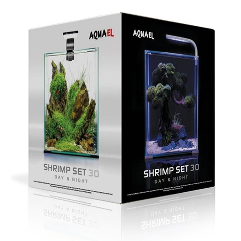 Bộ hồ tép kiểng - Aquael Shrimp Set Smart 2 D&N ( 30 x 30 x 35cm )