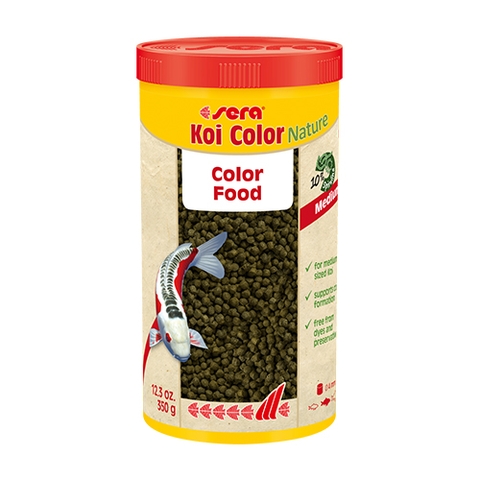 Thức ăn cho cá Koi ( tăng màu ) - Sera Koi Color Nature 1 liter