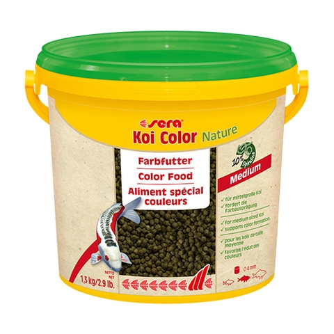 Thức ăn cho cá Koi ( tăng màu ) - Sera Koi Color Nature 3.8 liter