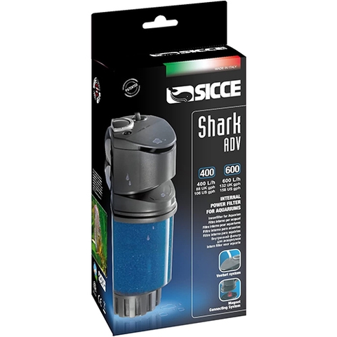 Máy lọc nước hồ cá - Sicce Shark ADV 600 - 600 l/h ( 8.2W )
