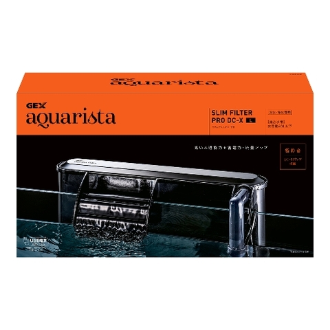 Lọc Thác Gex Mỏng 4 ngăn - Aquarista Slim Filter Pro L DC-X L4