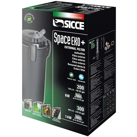 Máy lọc nước hồ cá - Sicce Space Eko Filter 200 - 700 l/h ( 6 W )