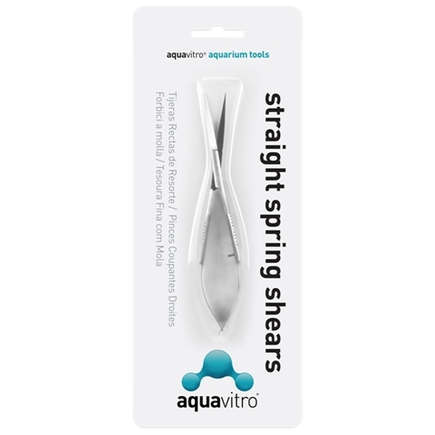 Kéo trợ lực tỉa cây thủy sinh - Aquavitro Straight Spring Shears 15cm