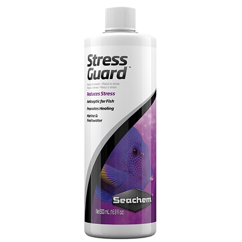 Chế phẩm khử nước , giảm Stress - Seachem StressGuard