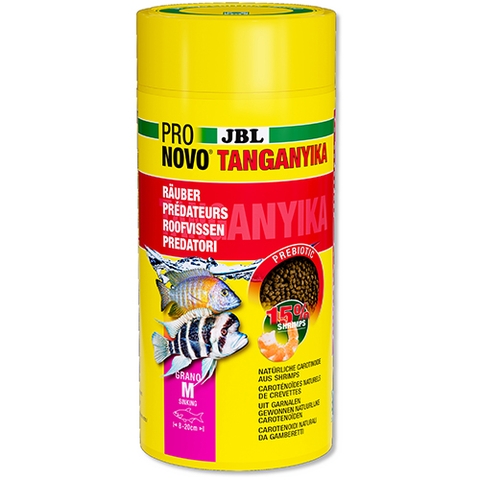 Thức ăn dành cho cá Cichlid Tanganyika - JBL PRONOVO TANGANYIKA GRANO M