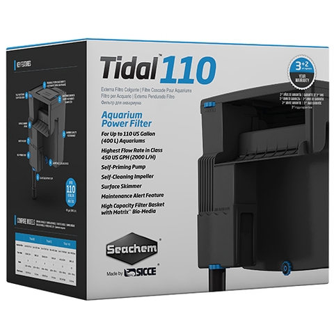 Máy lọc nước cao cấp - Seachem Tidal Filter 110 ( 10W - 2000 lít/giờ )