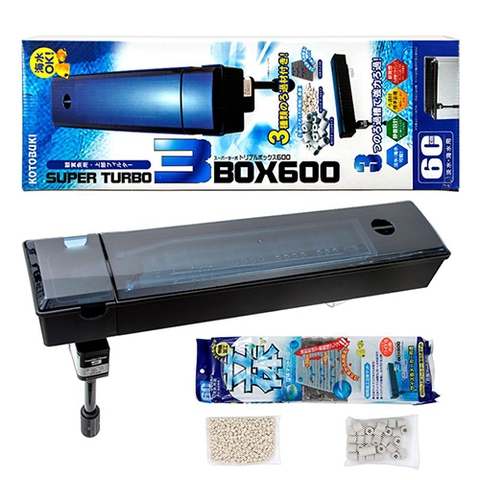 Lọc máng ( dùng cho hồ 60 cm ) - Kotobuki Triple Box 600 Filter