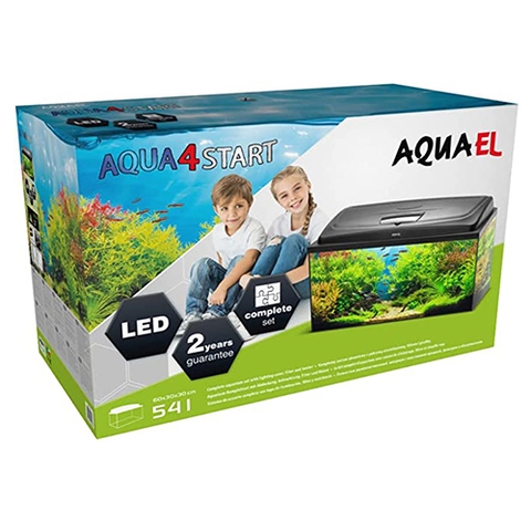 Bộ hồ cá cảnh - Aquael Aquarium Aqua4 Start Rect LT 60 (60x30x30cm)