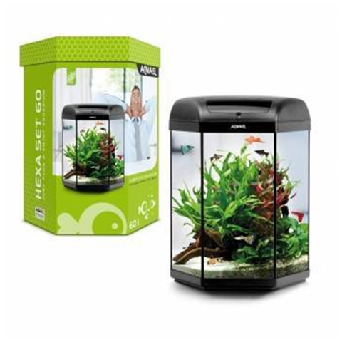 Bộ hồ cá cảnh - Aquael Hexa Set Aquarium D&N 60 liter